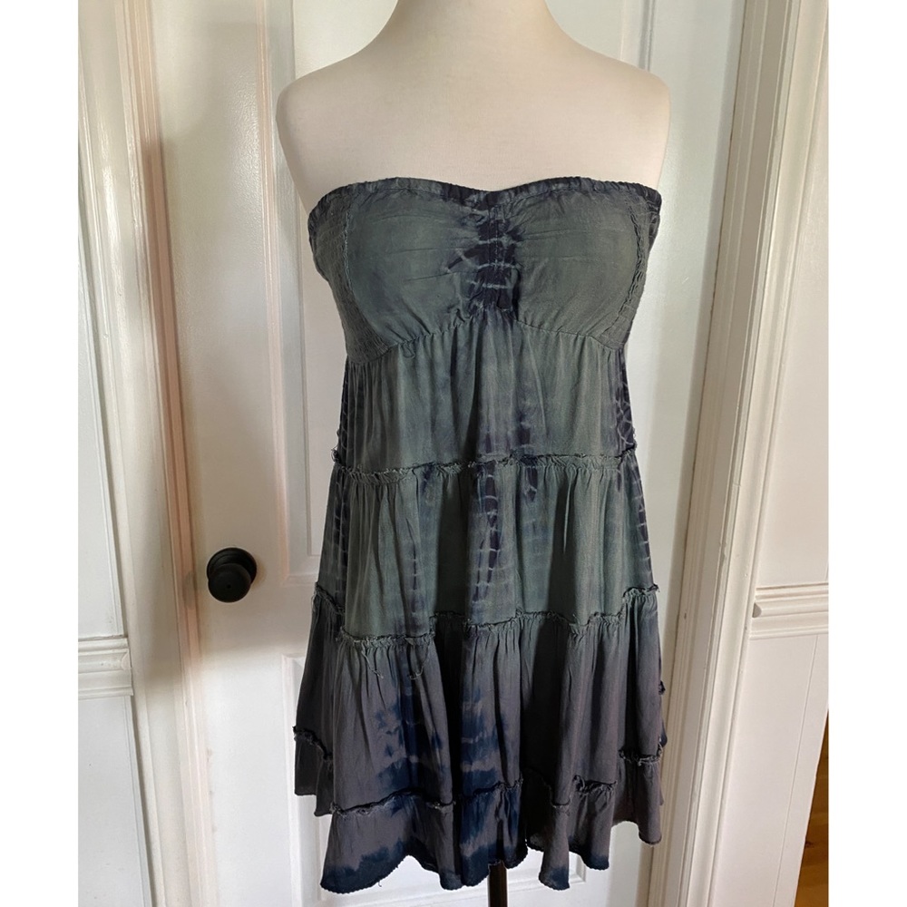 Free People Tie Dye Tube Top